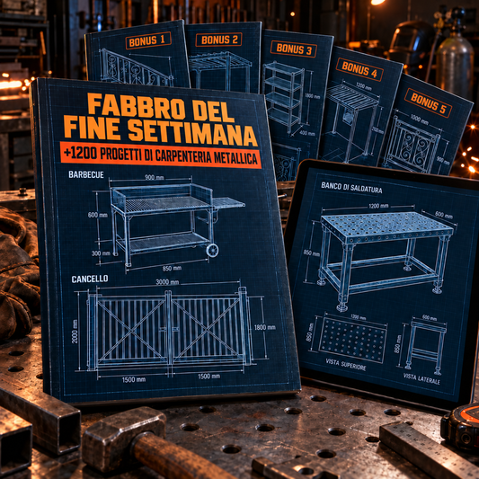 Fabbro del Fine Settimana – oltre 1200 progetti di carpenteria metallica